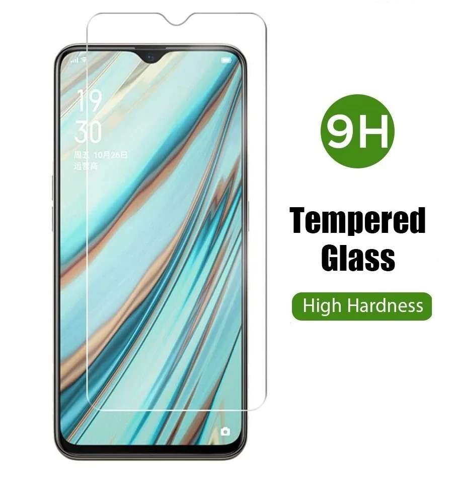 Tempered Glass For OPPO A5 A9 2020 A5s A11K A11s A12 A12e A15 A15s A16 A16K A16e A16s A17 A17K A31 Screen Protector Cover Film