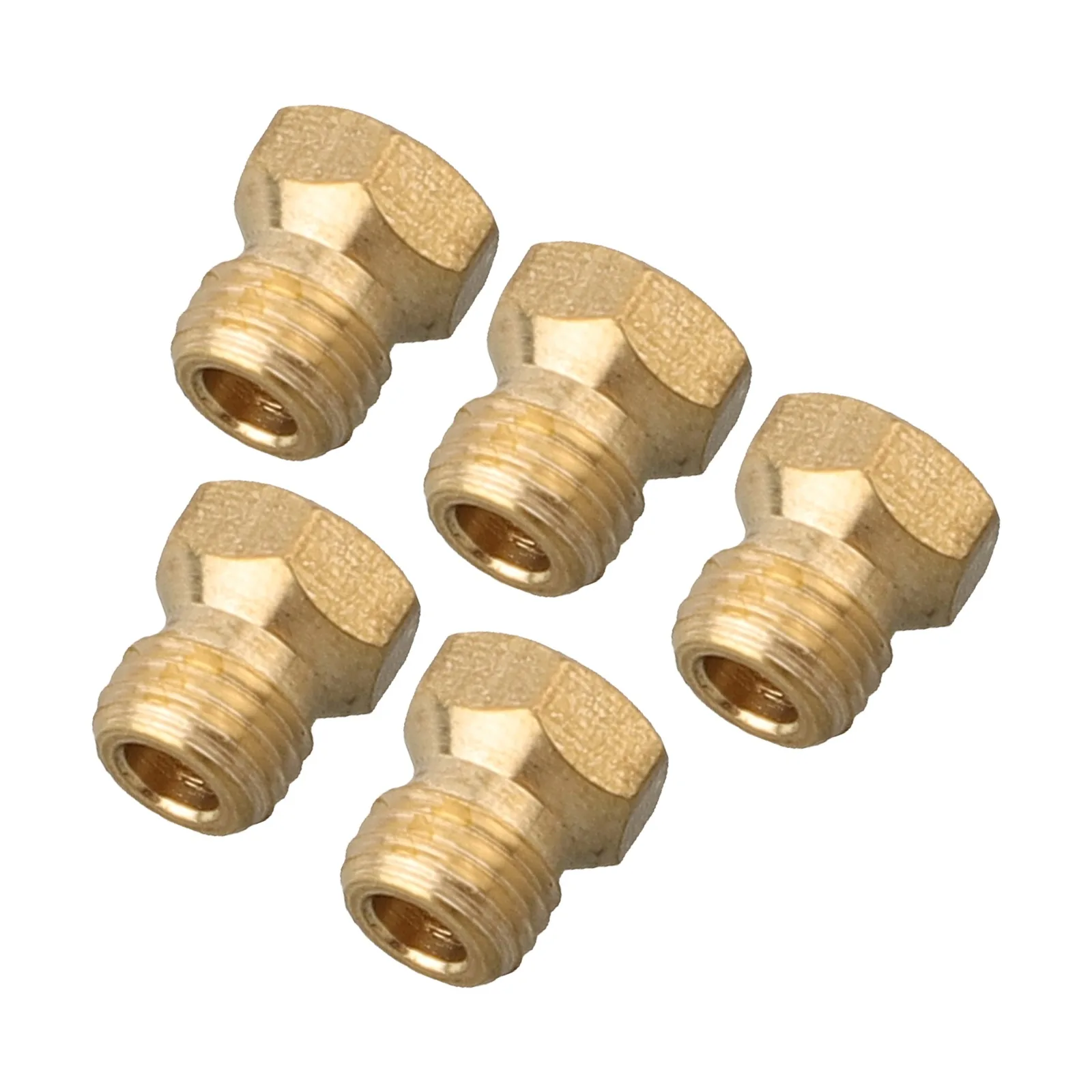 5Pcs For LPG Conversion Analyst For M6 X 0.75 Thread Nozzles 0.5 0.65 0.7 0.87 0.95 Gas Stove Brass Bore Nozzle Propane Injector