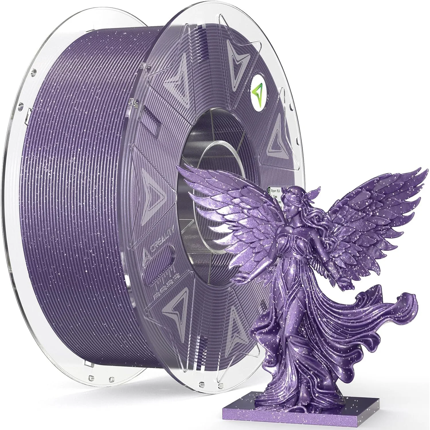 CREALITY Hyper PLA Galaxy Shimmer 3D Printer Filament High Speed RFID Smart Filament Sparkling Stardust Finish Printing Material