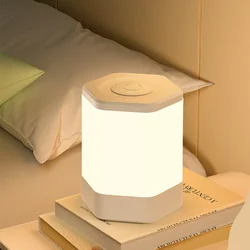 LED Night Light Type-C Charging Simple Touch Switch Feeding Lights Human Touch Control Light For Bedroom Bedside Table Lighting