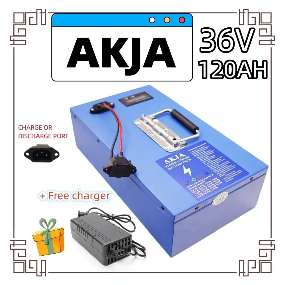 Air fast transportation 36V New Full Capacity Power 18650 Lithium Battery 10AH-120AH Lithium Battery Pack Suitable for 250-2000W