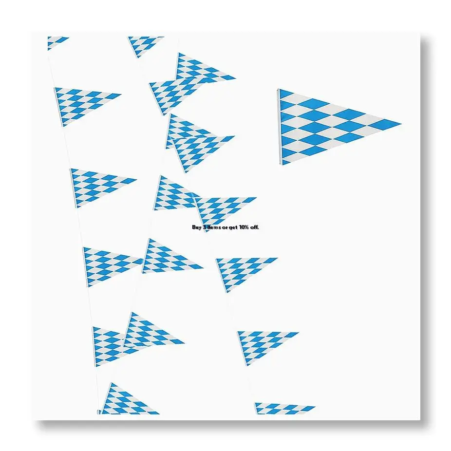 ●10M Bavarian Garland Decoration Oktoberfest Decor Bavaria Party Oktoberfest Pennant Bavarian Banner Bavaria Photo Prop
