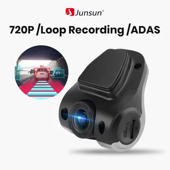 Junsun車載DVR行車記錄器全高清720P行車記錄器適用於車載DVD安卓導航儀ADAS LDWS導航單元汽車音訊視訊錄製 8 最佳銷售 俊順行車記錄儀 - №3