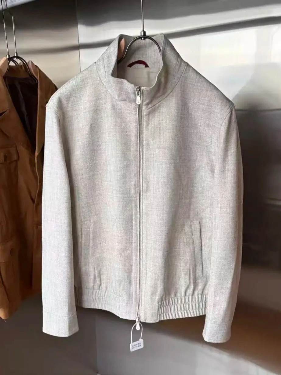 سترة تنفيذي كاجوال من الكتان الإيطالي من BC