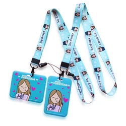 Occupational therapy Card Holder Lanyard Nurse Credit Card Case Neck Strap ID Badge Holders Credentials Retractable Clip yoyo