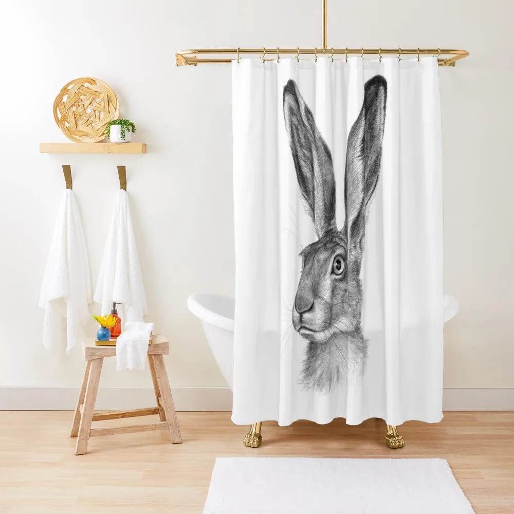 

Cute Hare G126 Shower Curtain Shower Waterproof Shower Sets For Bathroom Curtain