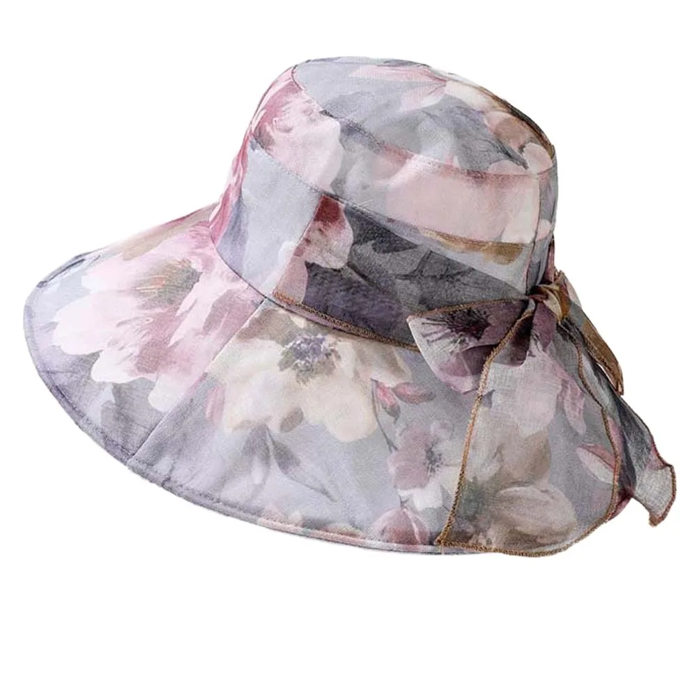 

Panama Hat Windproof Rope Women Fisherman Hat Foldable Portable Sunscreen Basin Hat Soft Polyester Summer Basin Cap Beach