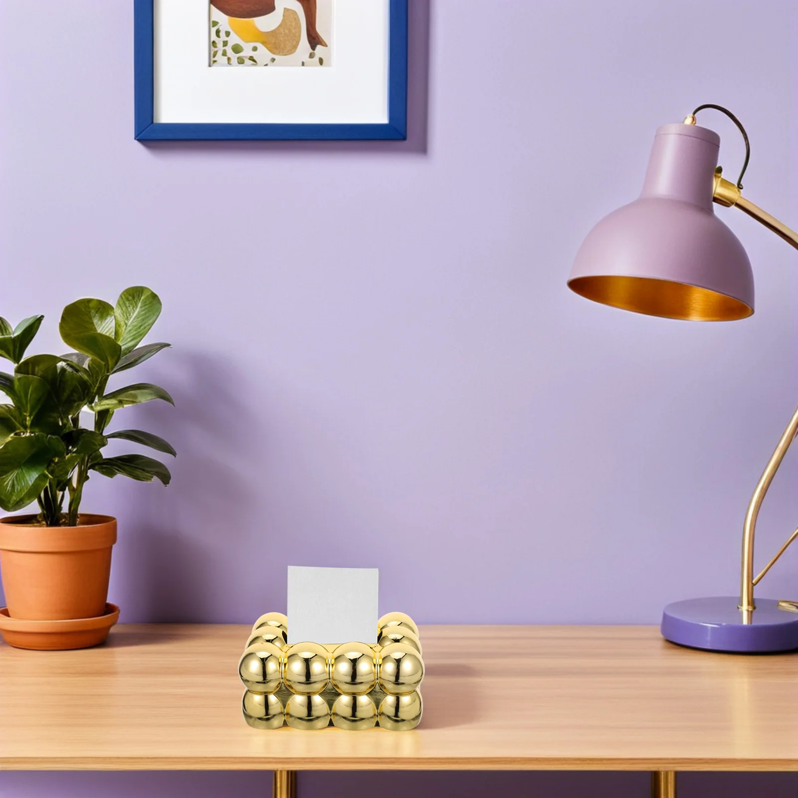 

Luxury Golden Tissue Box Holder Rectangular Design for Living Room Countertop Desktop Elegant Tissue Storage Decor