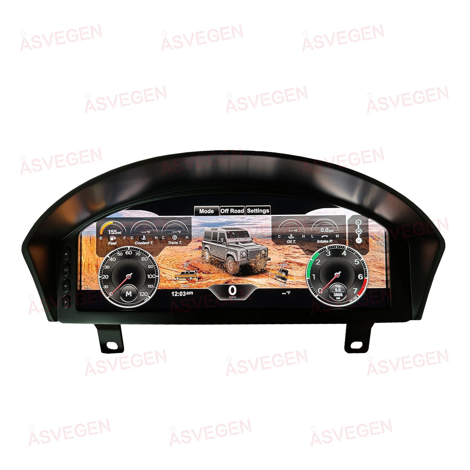 12.3'' Digital LCD Instrument Dash Screen Cluster for Land Rover Defender 2012-2016 LCD Dashboard Instrument Display