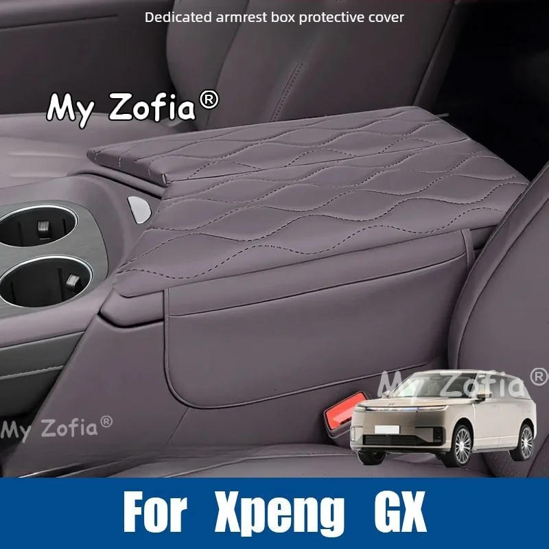 For XPENG GX 2026 2027 Car Center Console Armrest Raised Cushion Armrest Soft Height Boost Pad Interior Protection Accessories