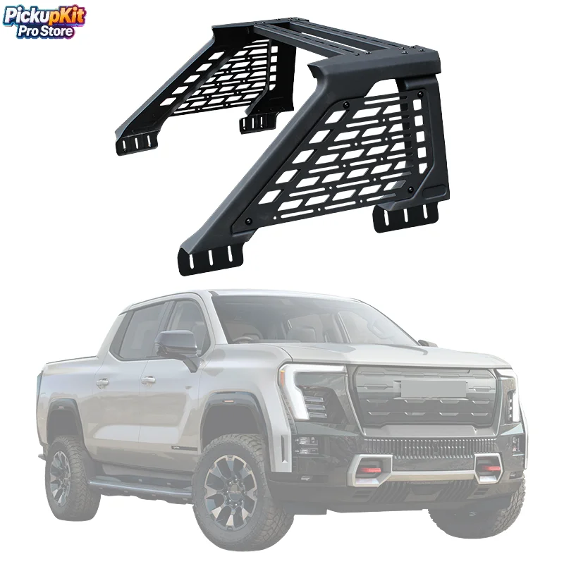 

Sierra 1500 4x4 Pickup Truck Sport Universal Roll Bar Truck Bed Rack