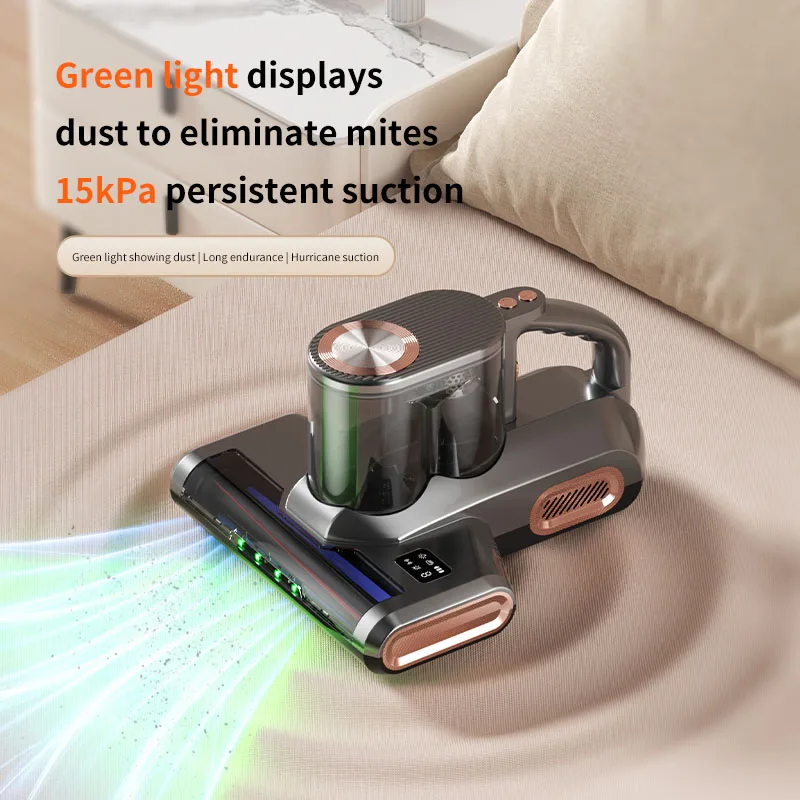 Hot Hot Sale Wireless Mite Remover Household Bed Vacuum Cleaner Strong Suction Green Dust Display Double‑cup Sterilization - Aliexpress Deal