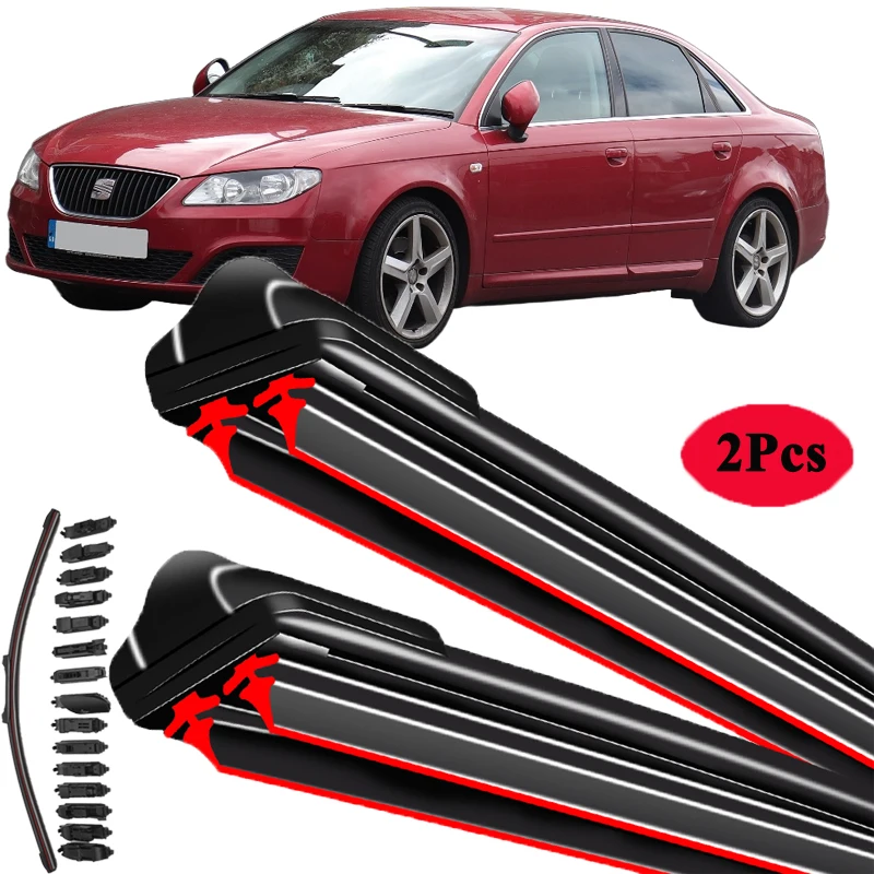 

For SEAT Exeo 2008-2013 Car Windshield Wiper Blade Front Windscreen Brushes Washer Accessories Window Cleaning Replacement Parts