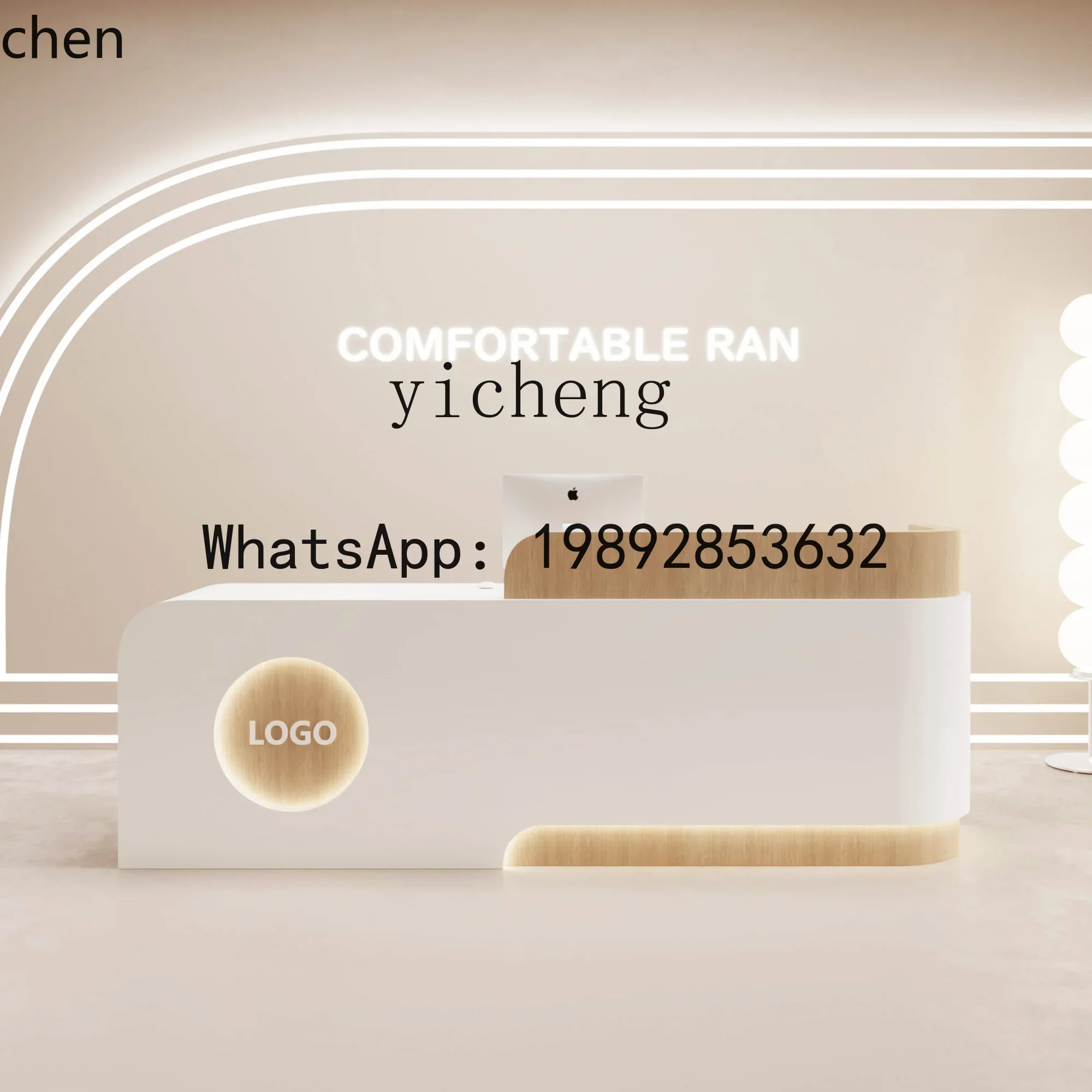 

HYS- beauty salon checkout page simple clothing store yoga studio bar table reception desk home decor