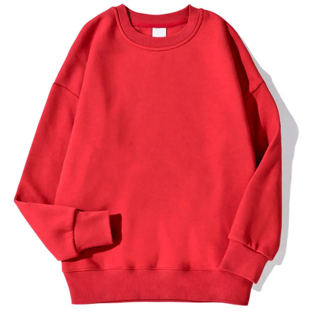 DIY 14 Colors Available Hip Hop Culture Man Sweatshirt Autumn Oversize Simple Pullover Street S-Xxl Comfort