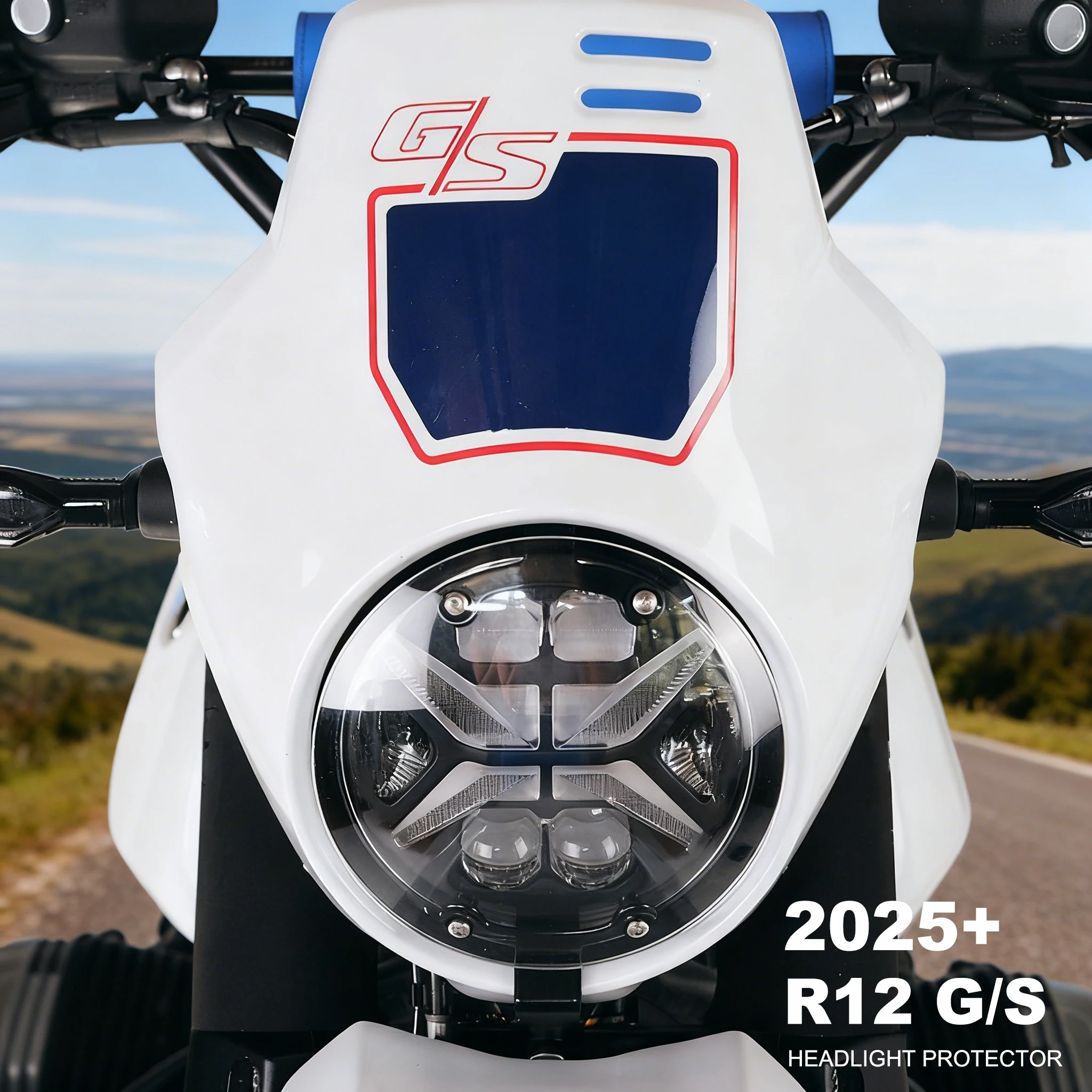

Защитная накладка на фару для мотоциклов R12GS R12 G/S (2025+) из ABS-пластика