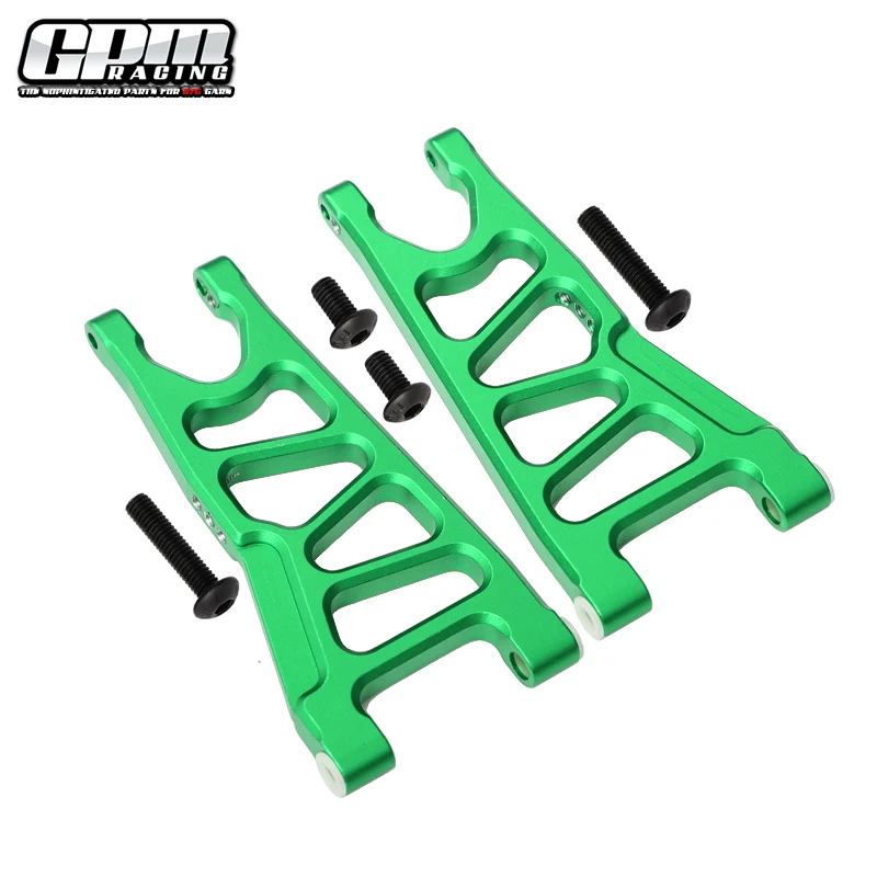 Brazos inferiores delanteros de aluminio GPM para ARRMA 1/10 Granito 4X4 Mega Senton 3S BLX