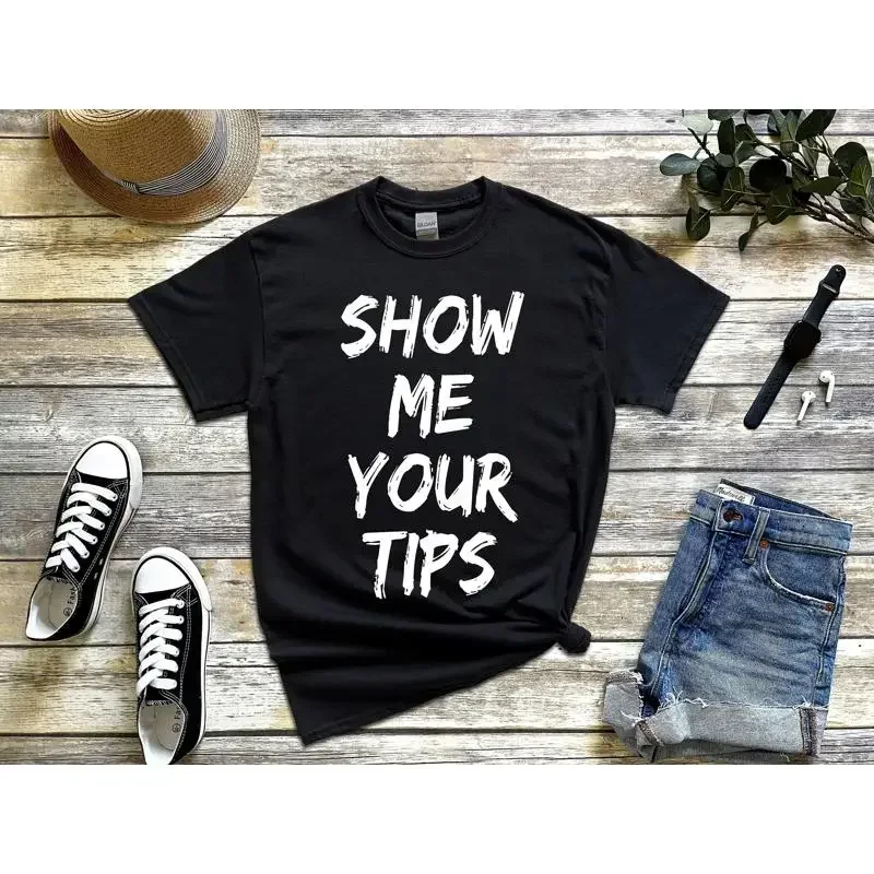 

Покажи мне свои советы. Забавная футболка официантки, бармена и высказывания.