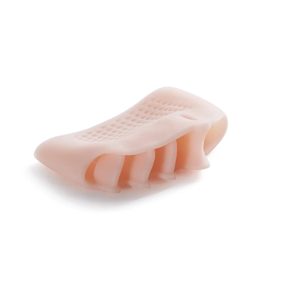 1 ~ 10 Stuks Siliconen Gel Teen Separator Teen Vinger Separator Voeten Zorg Beugels Ondersteunt Gereedschap Pinky Bewaker Voet Hallux Valgus Zorg Tool