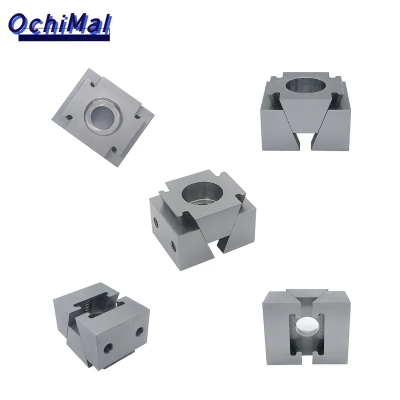 CNC machining center OK fixture multi-station processing small clamping block shaped soft jaw