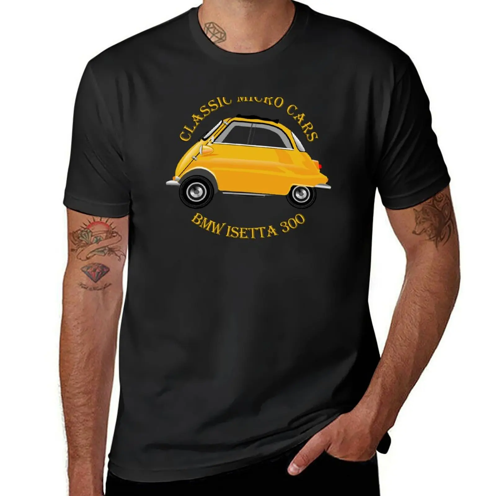 Isetta Classic Bubble Car T-Shirt sublime summer clothes customizeds boys animal print T-shirt men