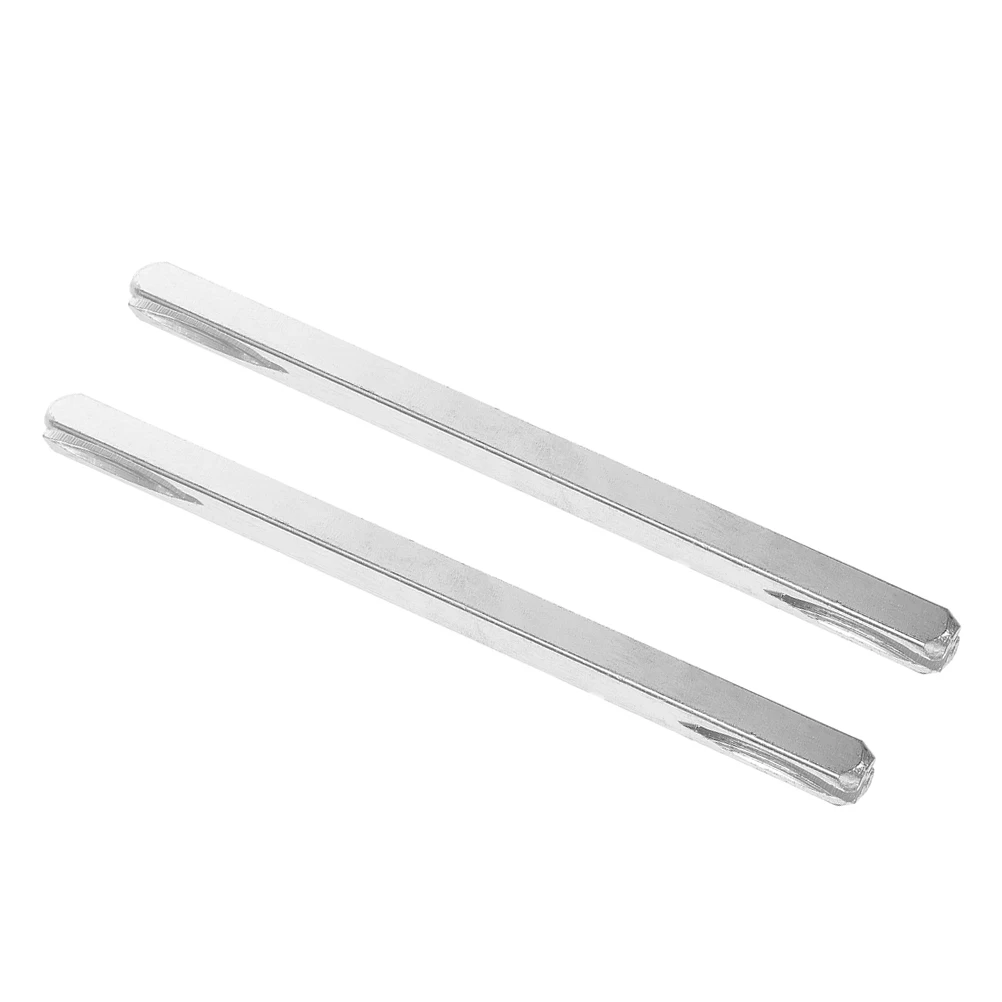 

2pcs Door Handle Spindle 8x8x140mm Replacement Spare Shaft for Home Office Garage Iron Lock Core Easy Install Security