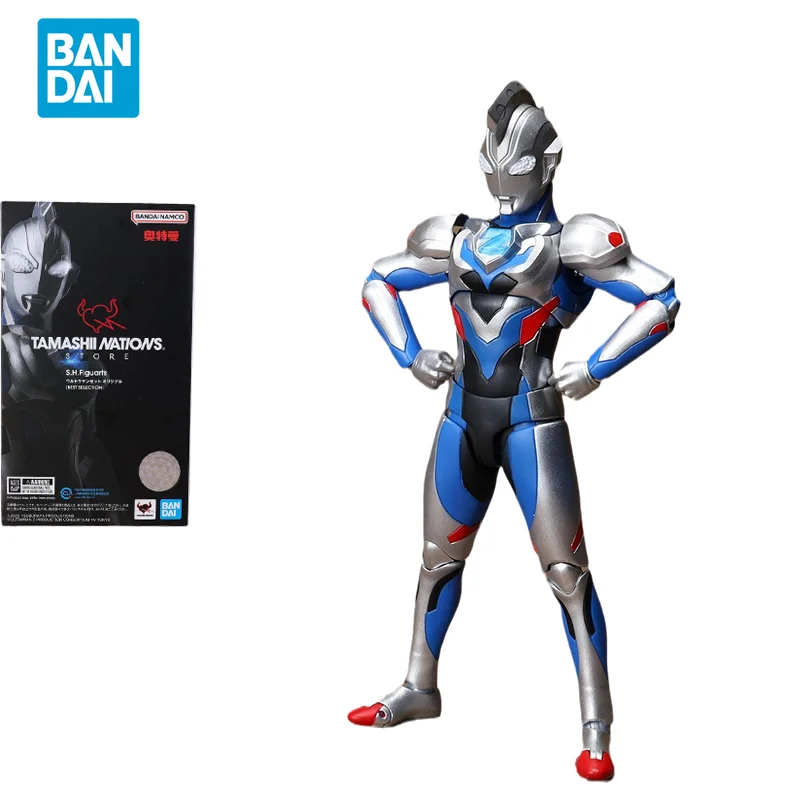 

Bandai Original Ultraman Anime Figure Ultraman Zett BEST SELECTION TNT PB Action Figure Toys Collectible Model For Children Gift
