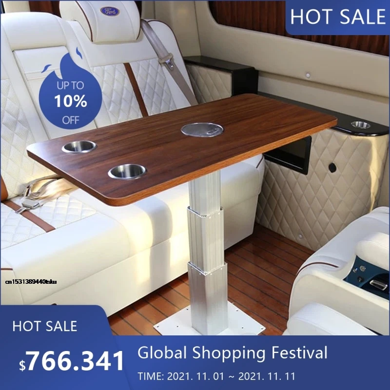 

4018 RV modified lift special car lift dining table can lift retractable dining table with accessories installati 002