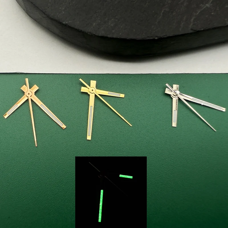 

NH35 NH36 Watch Hands Green Luminous Hands Fits NH35 NH36 4R35 7S26 Movement SKX007 SRPD SKX009 Watch Hand Kit