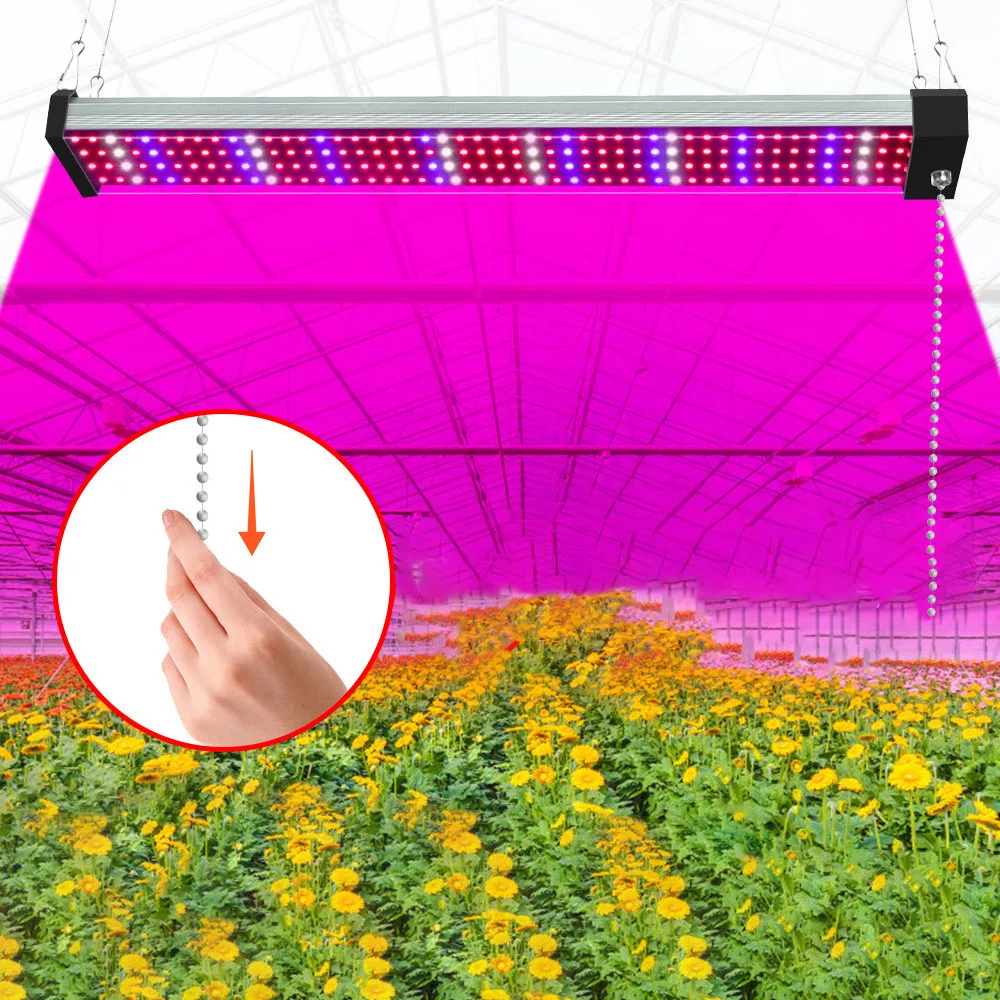 LED Grow Light 30-100cm 2/4 row Growth Lamp In parallel Full Spectrum Plant Grow Led Light For Indoor Grow Tent Hydroponics