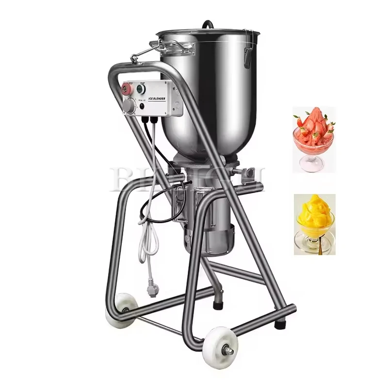 High Quality And Large Capacity Ice Beverage Mixer, Commercial Stainless Steel Fruit And Vegetable Grinder