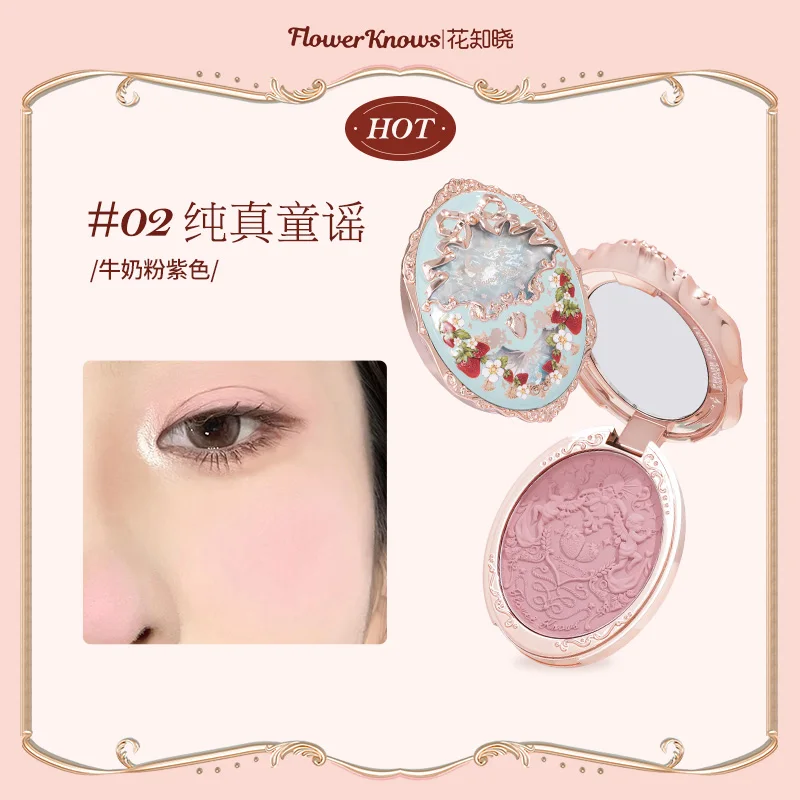 Flor conhece série Rococó de morango