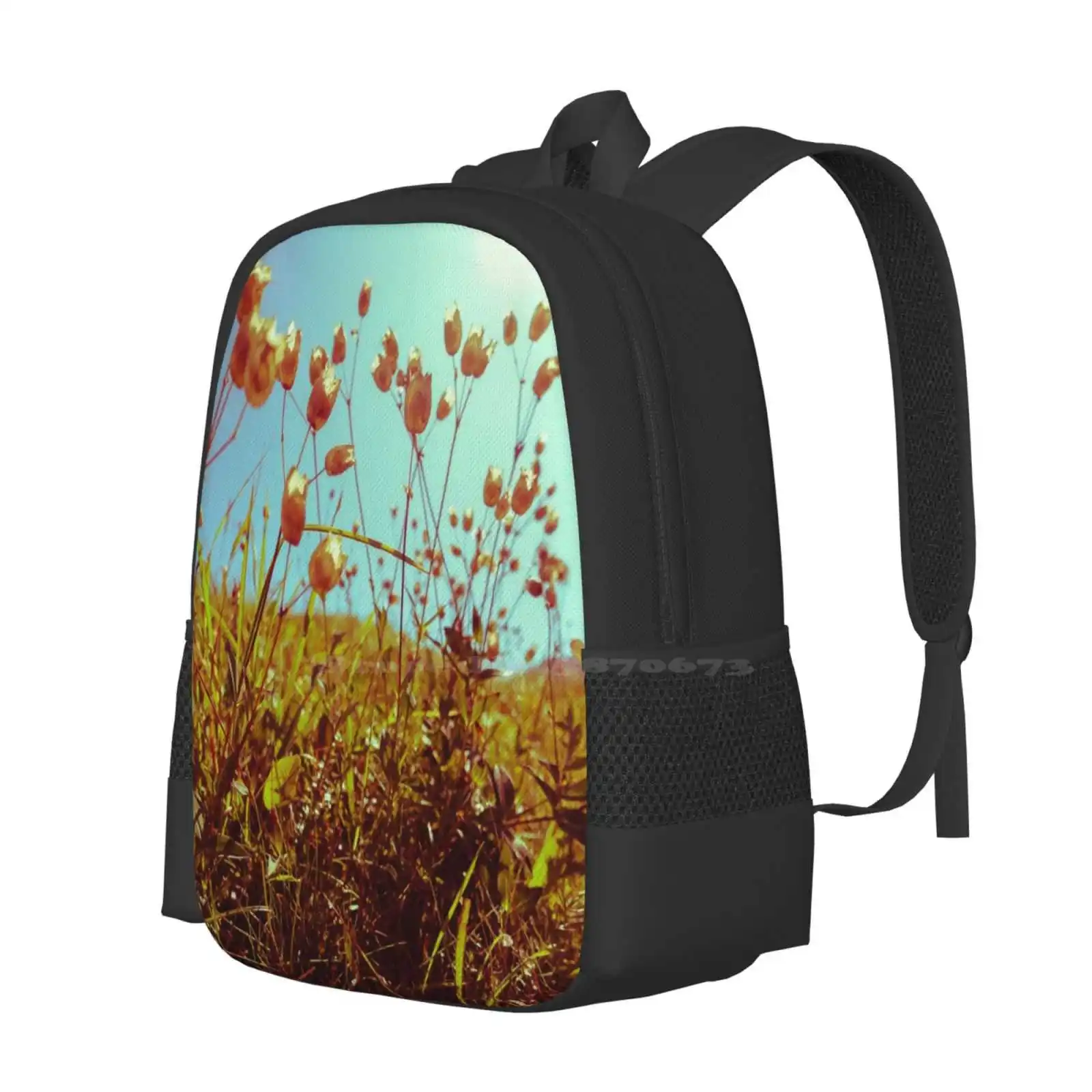 Enchanted V Hot Sale Schoolbag Backpack Fashion Bags Landscape Fairytale Findyourthing Sguillenart Nature Mystic Countryside