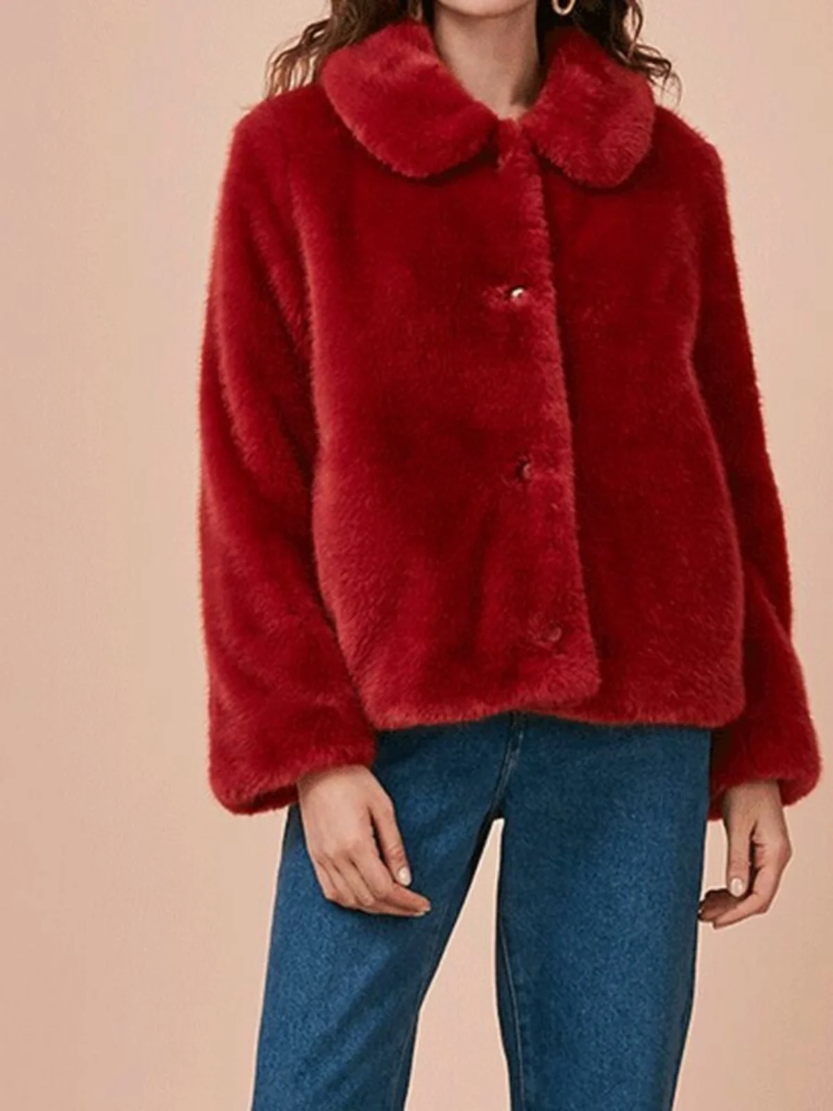 

Warmth Sweet Heart Commute Faion DPH ort Quilted Coat Square Collar Online Exclusive Thi Winter Outerwear for Young Women