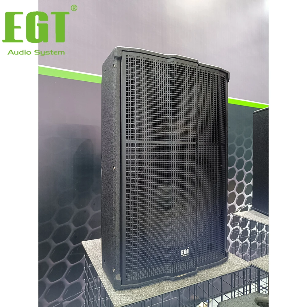 TX-215 Dual 15 Inch 2Way Passive Full Range Speaker High SPL Stable Power for Stage Performance