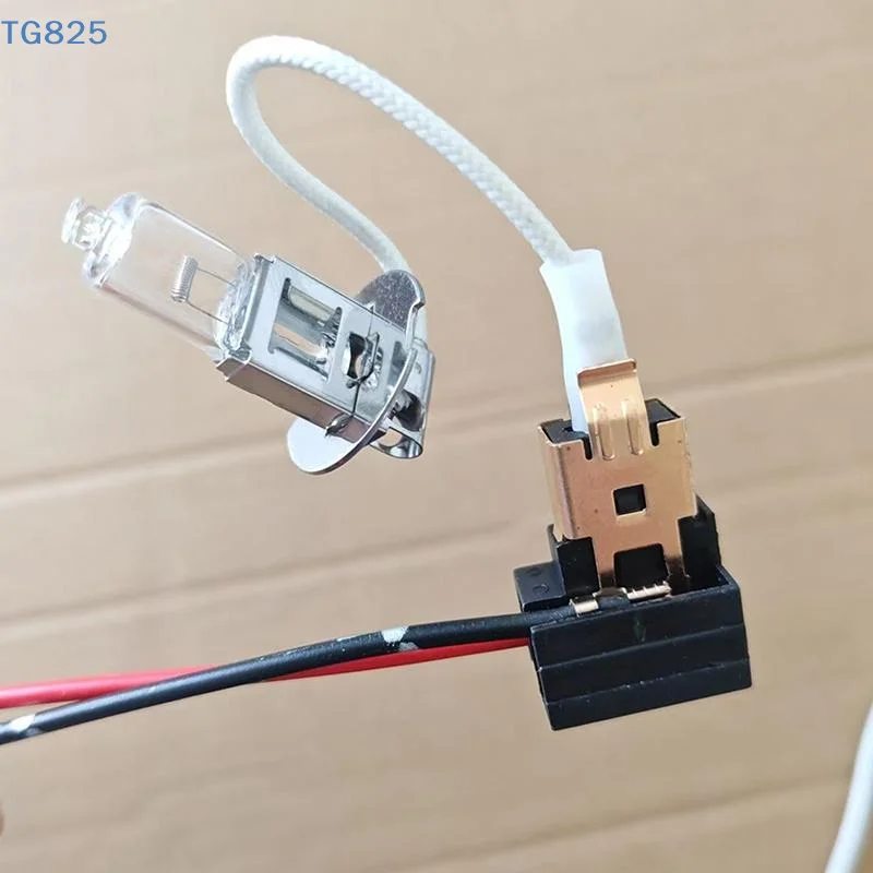 【AN】【SA】H3 Car Truck Halogen Headlight Bulb With 12V 24V Compatibility Tungsten Wire Perfect For Auto Headlight Replacement