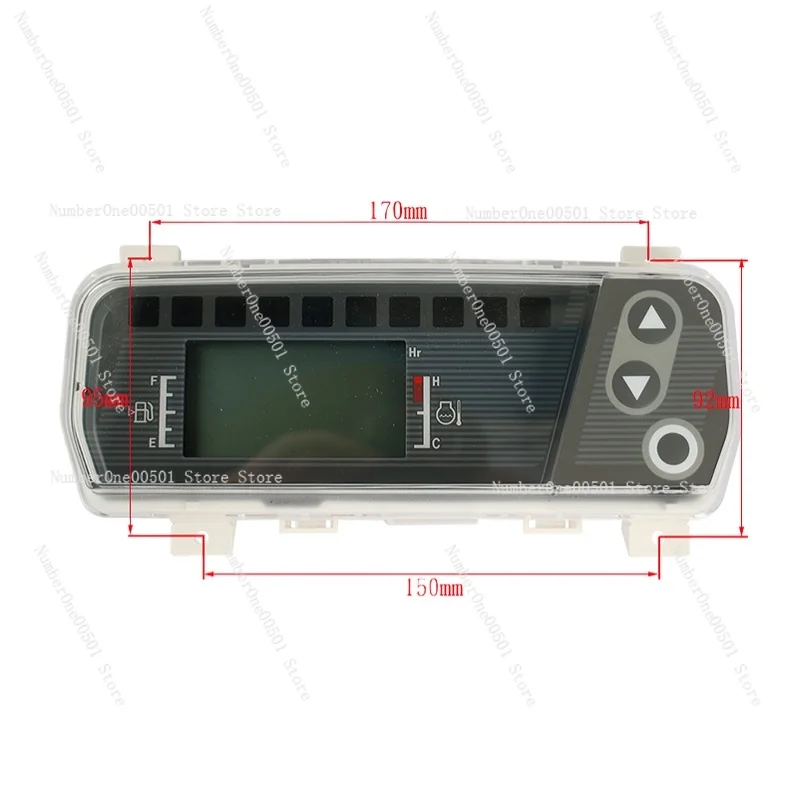 91C04 63011 Meter Gauge Cluster for Forklift F14E CF14E2 5T Dashboard Instrument
