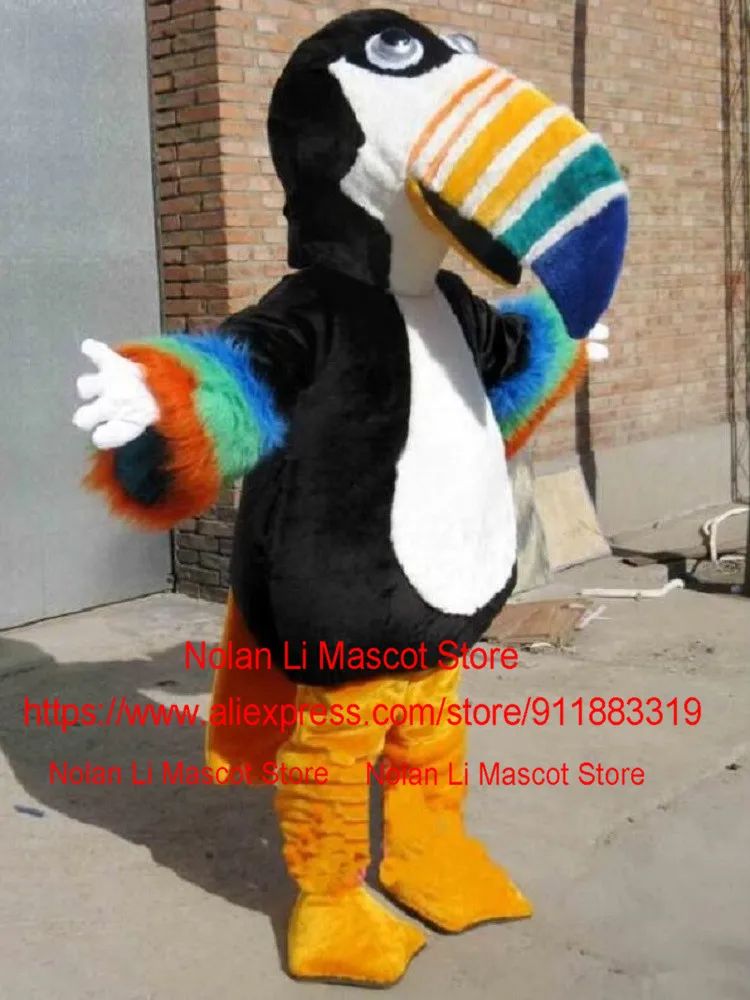 High Quality EVA Material Parrot Mascot Costume Cartoon Suit Cosplay Advertising Game Christmas Adult Size Holiday Gift 281