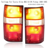 Taillamp Rear Warning Reflector Lamp For Toyota Hilux MK3 LN RN Pickup 1989-1995 81550-89163 81560-89163