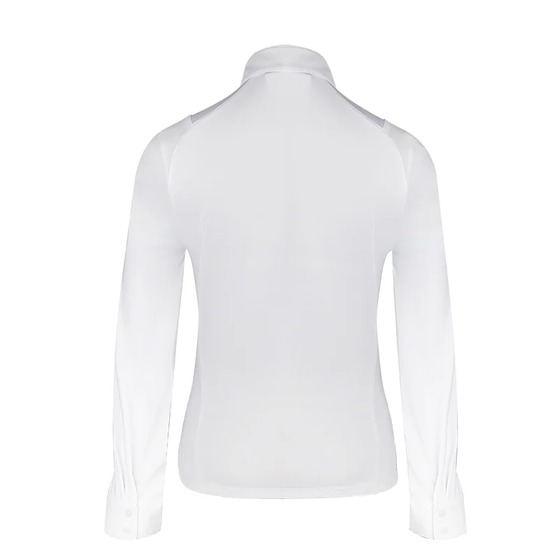 Cavassion equestrian T-shirt white color riding horse long sleeve shirt rider cloth child riding T shirt female shirt