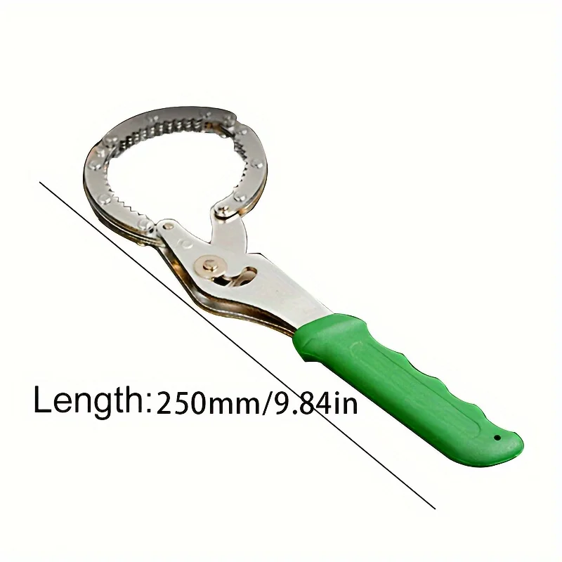 1pc Auto Repair Clamp Type Filter Wrench, Adjustable Oil Filter Element Wrench