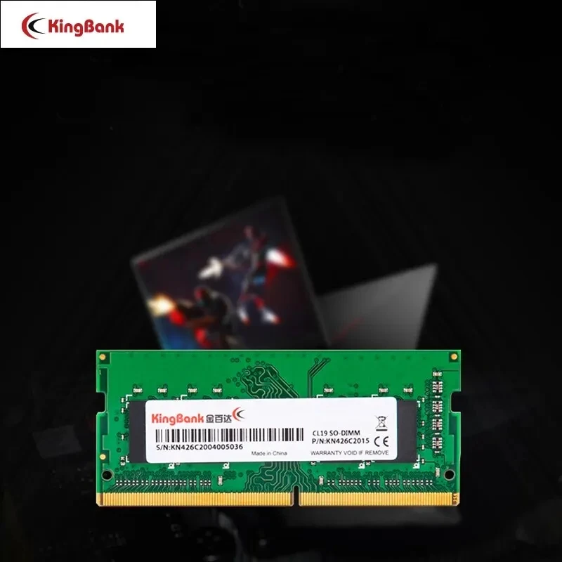 Imagem -05 - Kingbank Memória para Laptop Ddr4 8gb 16gb 2666mhz 3200mhz Laptop Ram 260pin So-dimm Memória Laptop Notebook Ultrabook Ram 1.2v