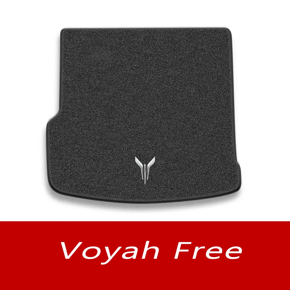 Car trunk cushion suede trunk protection pad For Voyah Free 2021 2022 2023 2024 Interior decoration accessories