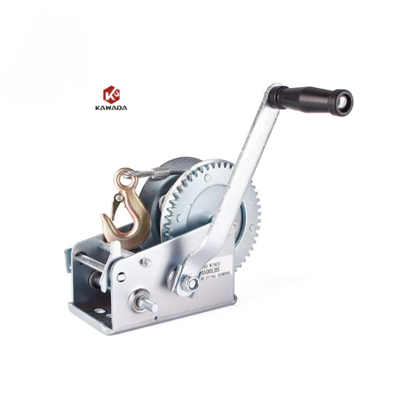 1200Lbs 1800Lbs 540Kg 800Kg Easy Operate Mini Small Portable Hand Winch