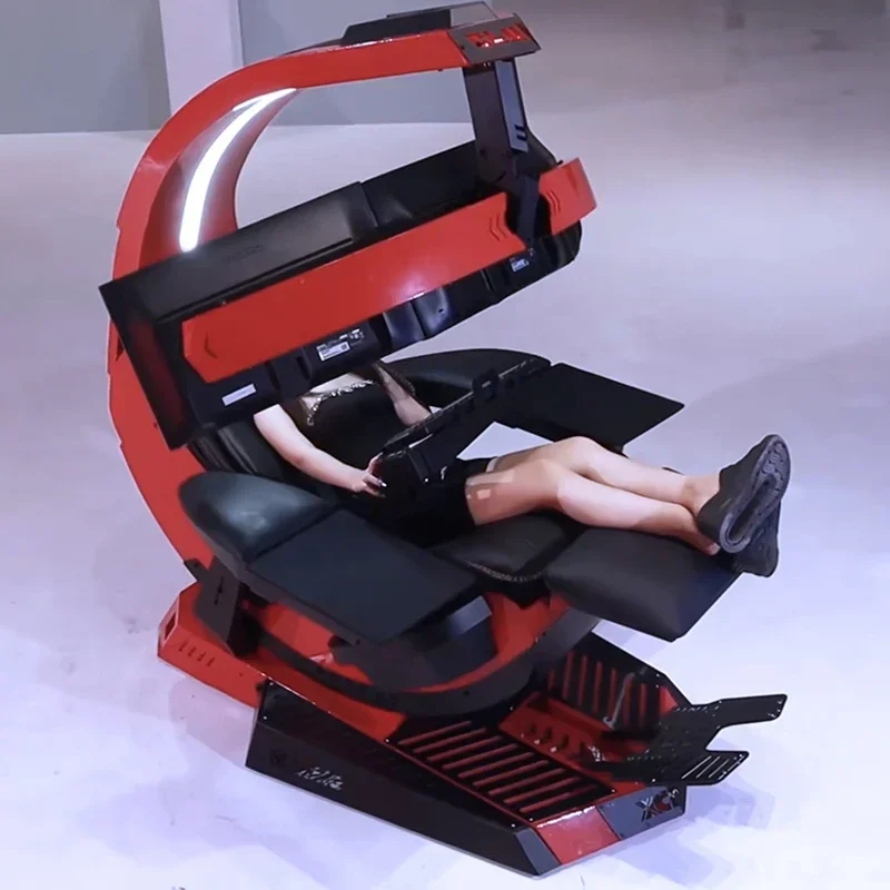 E-sports space capsule integrated table and chair computer seat