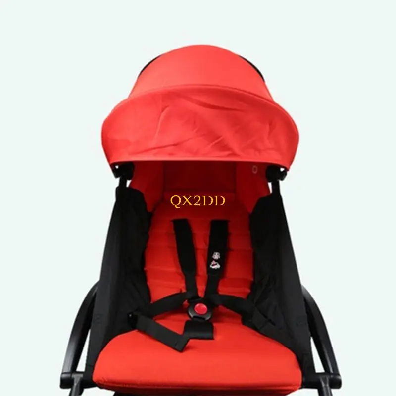 

QX2D Baby Carriage Liner Sun Shade Canopy Stroller Accessories Cushion Thickened Mat Prams Replacement Rain Cover