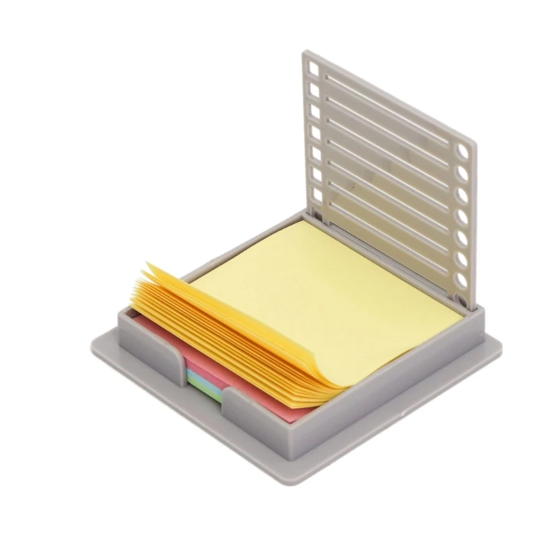 Caixa suporte para bloco memorando com notas para o titular do bloco notas com modelo com modelo