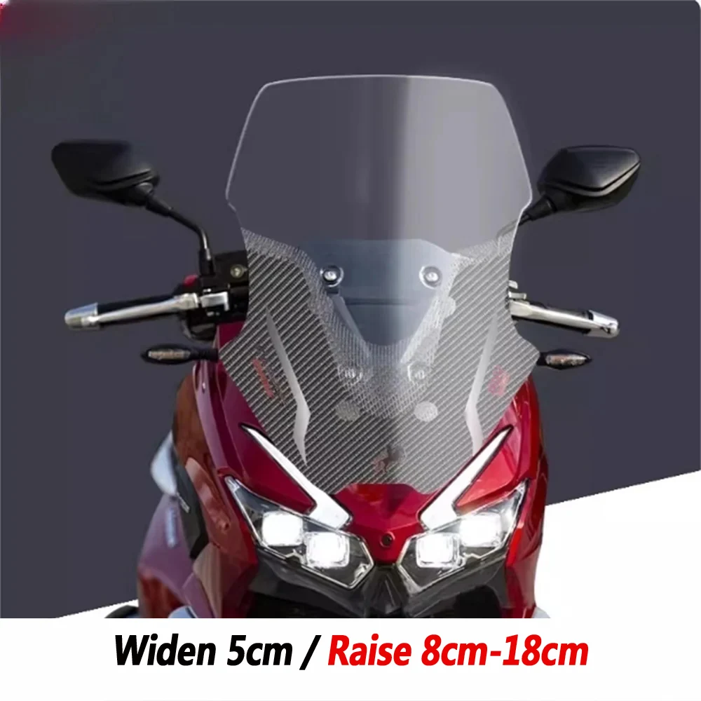 

For Dayang ADV350 ADV250 windshield modification ADV 350/250 raising and widening the front windshield deflector and rain shield