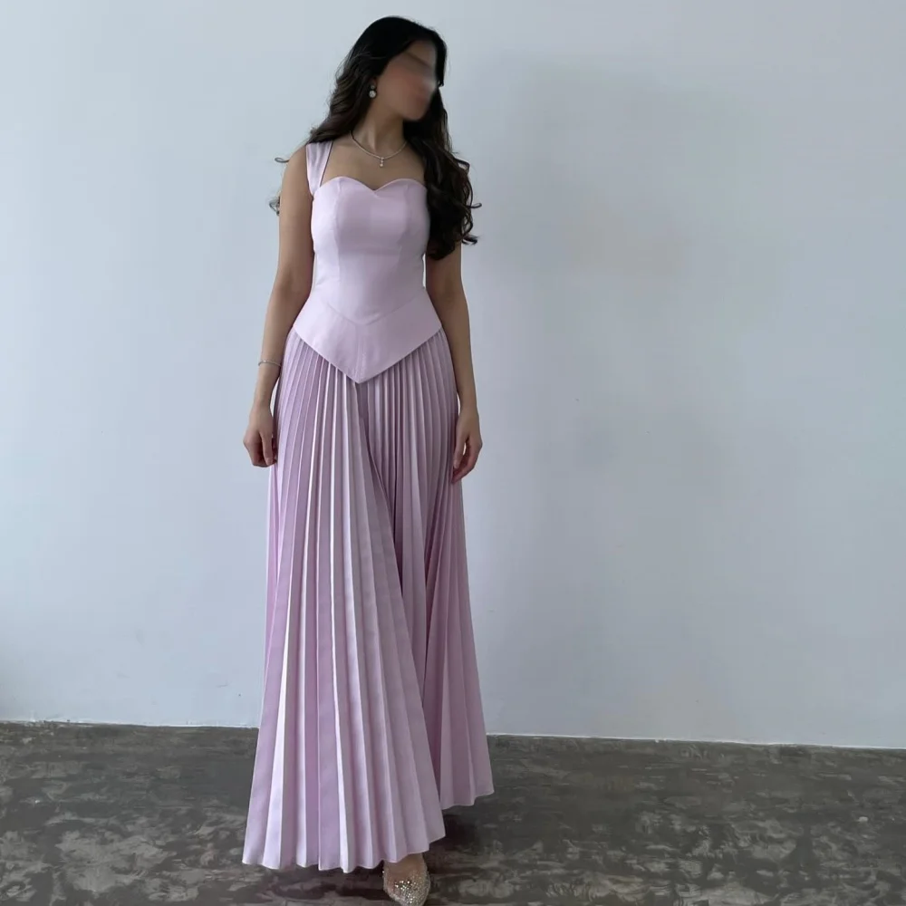 

Customized High Quality Classic Jersey Pleat Straight Off-the-shoulder Long Dresses Bespoke Occasion Dresses Modern Style Formal