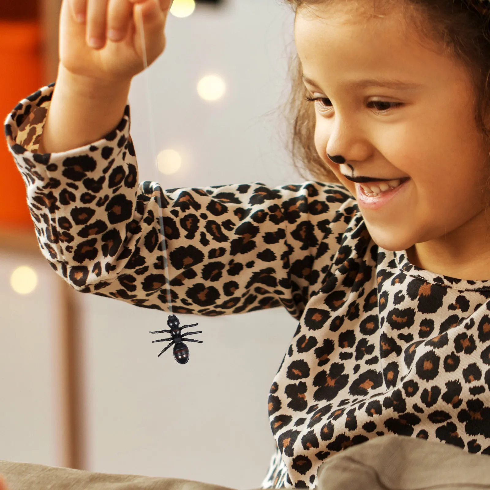 

50 шт. Имитация черных муравьев, набор игрушек для развития мелкой моторики, подарочные аксессуары, имитационные миниатюрные игрушки